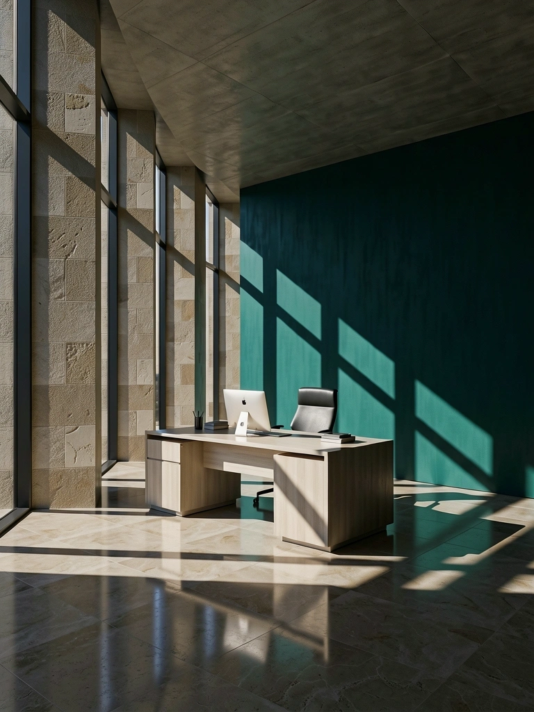 Arquitectura de oficina moderna en Buenos Aires